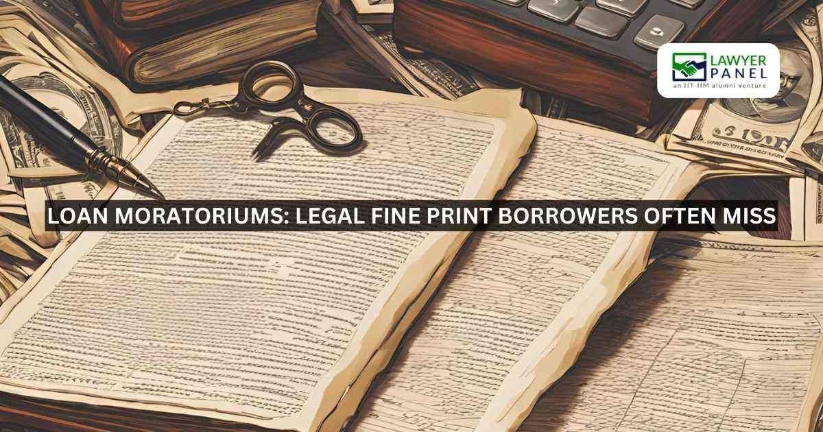 Loan Moratoriums: Legal Fine Print Borrowers Often Miss