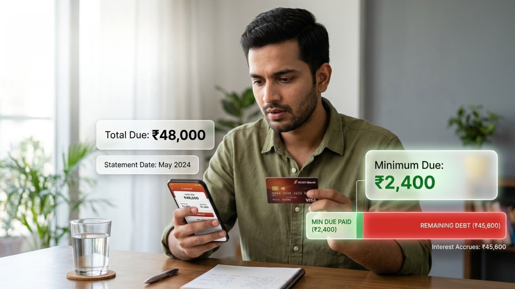 Minimum amount due on credit card India - meaning, calculation and risks explained 