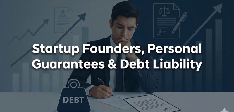 Startup Founders, Personal Guarantees & Debt Liability